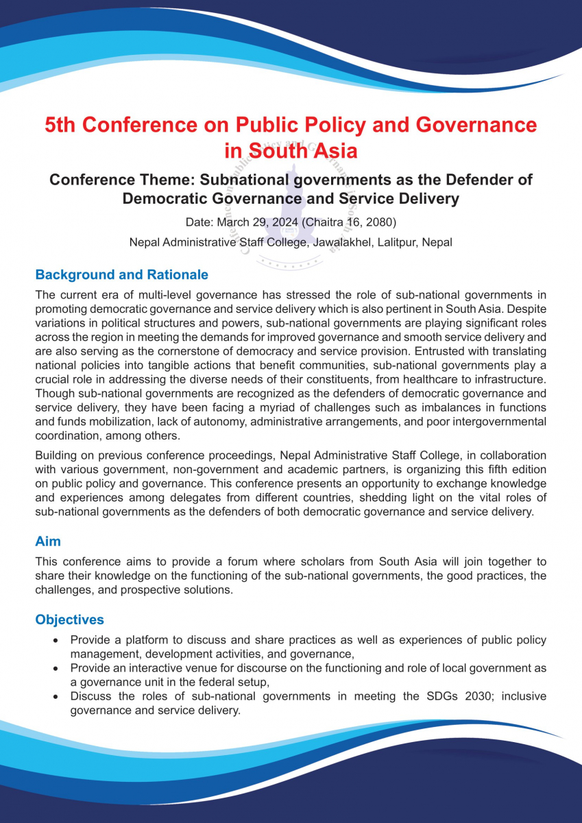 fifth conference 1